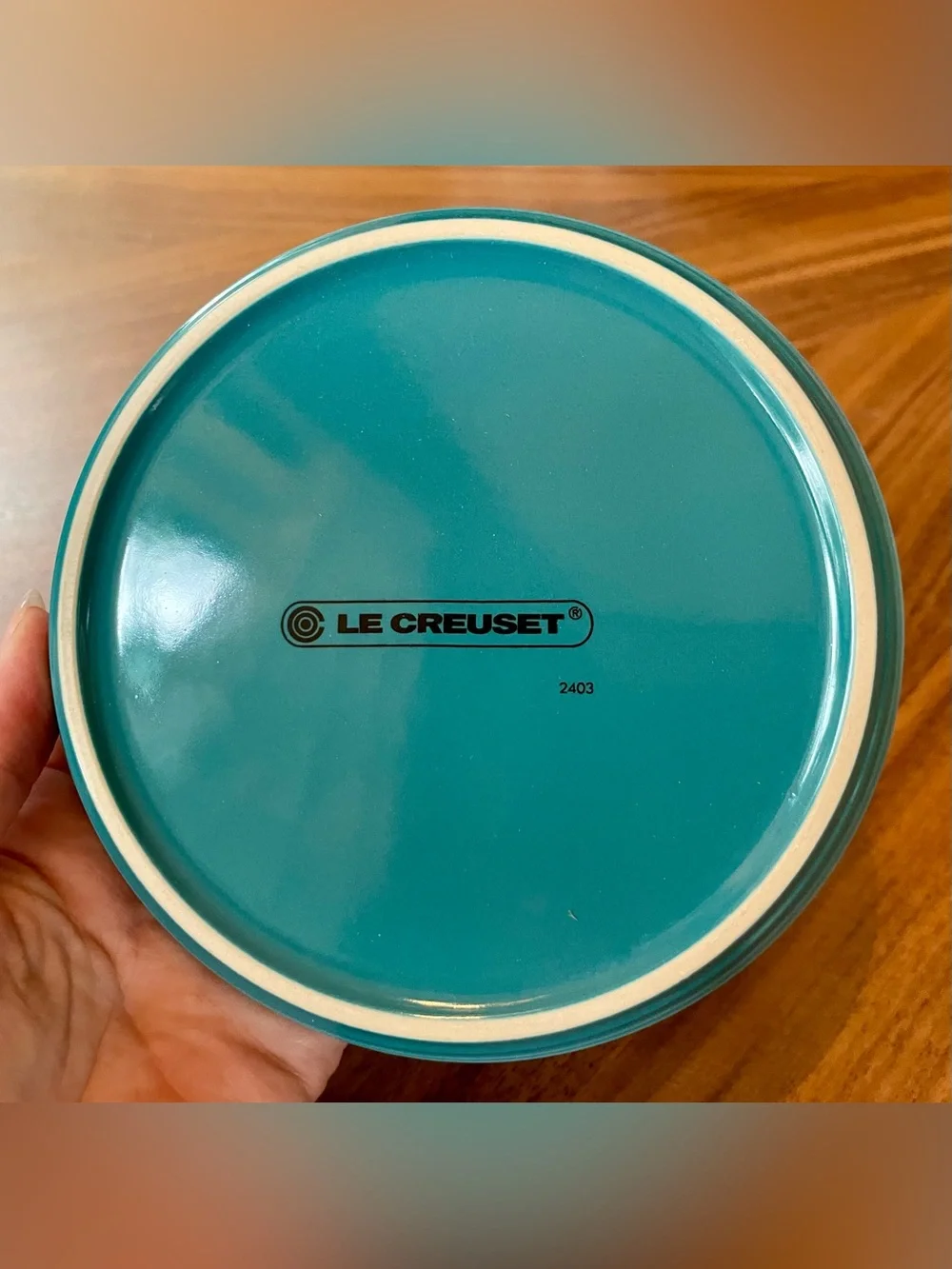 Le Creuset Caribbean Ceramic Herb Planter with Saucer